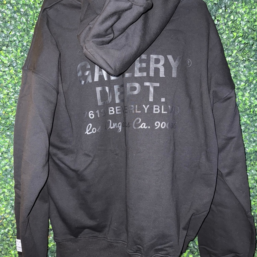 Gallery Dept Black Hoodie